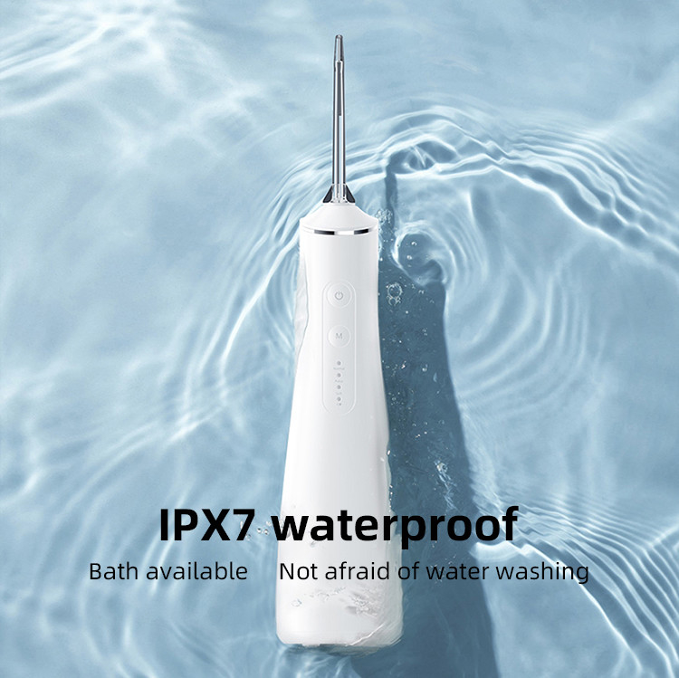 IPX7 होम एंड ट्रैवल डेंटल प्लाक रिमूवर डेंटल केयर इरिगेटर प्रोफेशनल वॉटर फ्लॉसर