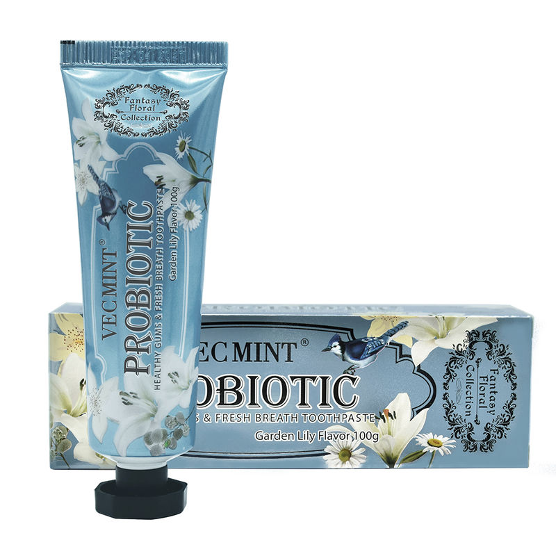 ट्यूब बॉक्स कार्टन ओरल केयर टूथपेस्ट हल्के सफ़ेदी प्रभाव के लिए और सफ़ेदी पैकेज में पेस्ट