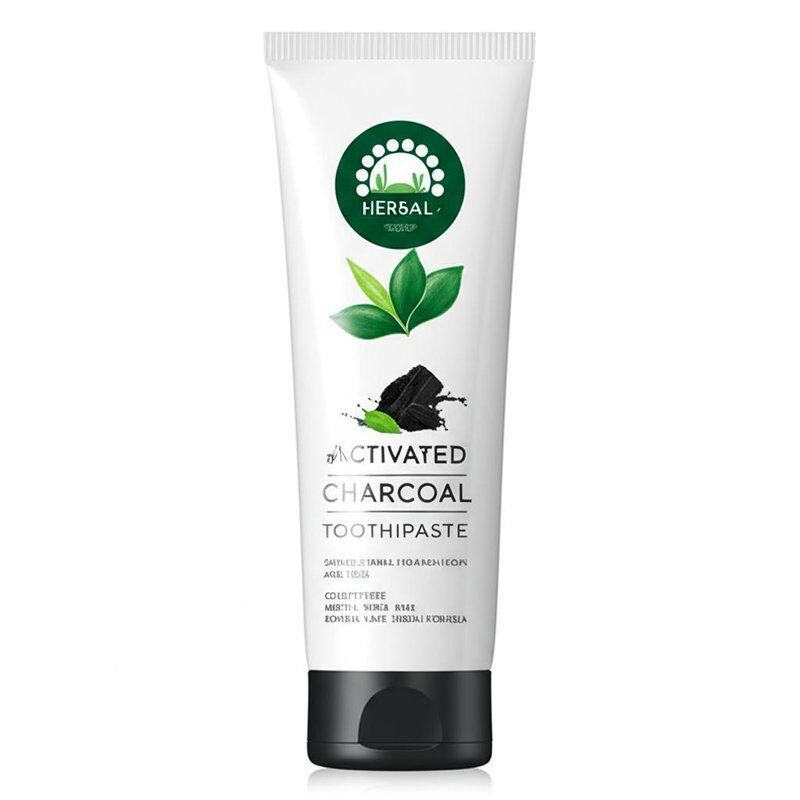 वयस्कों और किशोरों के लिए उपयुक्त हर्बल एक्टिवेटेड चारकोल टूथपेस्ट, क्रूरता-मुक्त, कोमल सफेदी और मसूड़ों की देखभाल, हर्बल फॉर्मूला